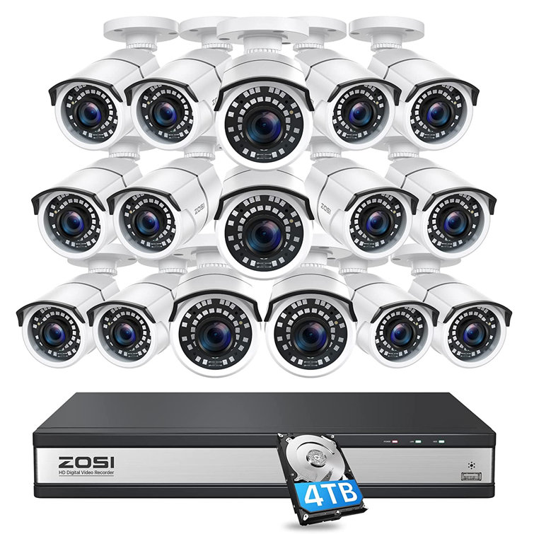 Wireless surveillance hot sale system with dvr